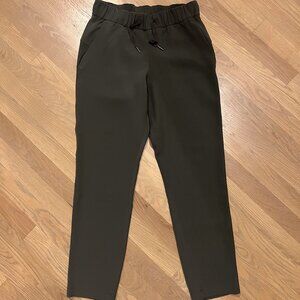 Lululemon Cropped Jogger Pine Green Womens 6
